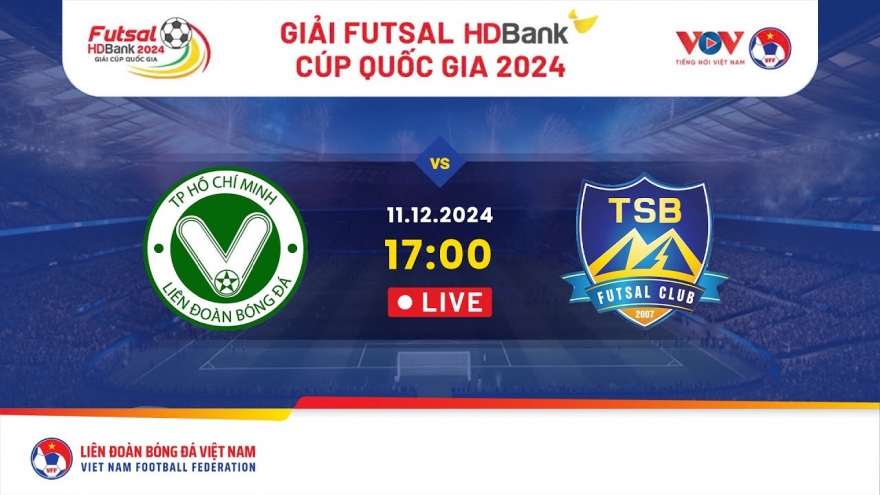 Xem trực tiếp Trẻ TP.HCM vs Thái Sơn Bắc - Futsal HDBank Cúp Quốc gia 2024